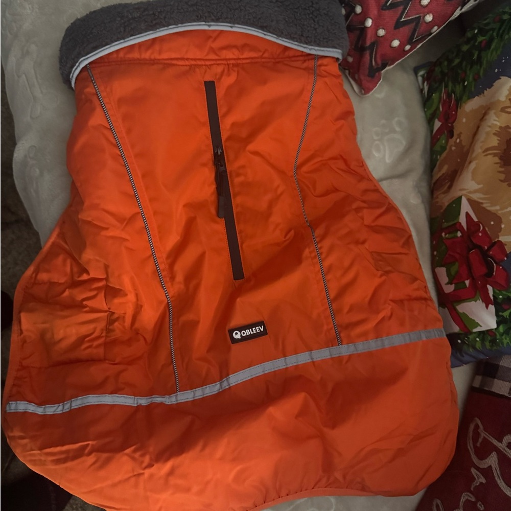Orange Qbleev Dog Jacket